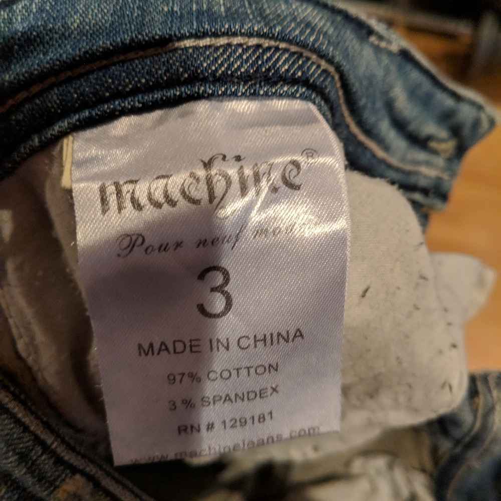 Machine Super Distressed Jeans - Picture 4 of 4